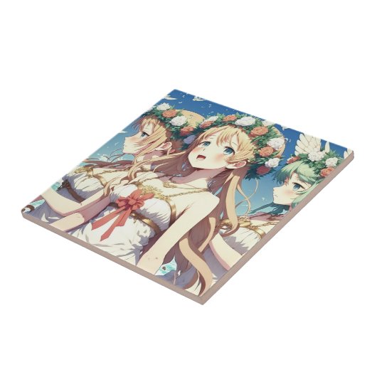 Anime Chor Fliese (Seite)