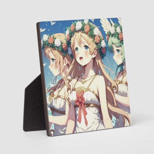 Anime Chor Fotoplatte (Vorderseite)