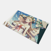 Anime Chor Fußmatte (Schrägansicht)