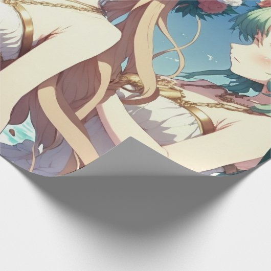 Anime Chor Geschenkpapier (Ecke)
