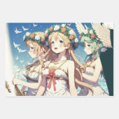 Anime Chor Geschenkpapier Set (Vorderseite 2)