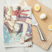 Anime Chor Geschirrtuch (Viertel Falte)