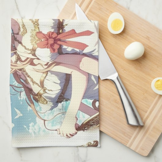 Anime Chor Geschirrtuch (Viertel Falte)