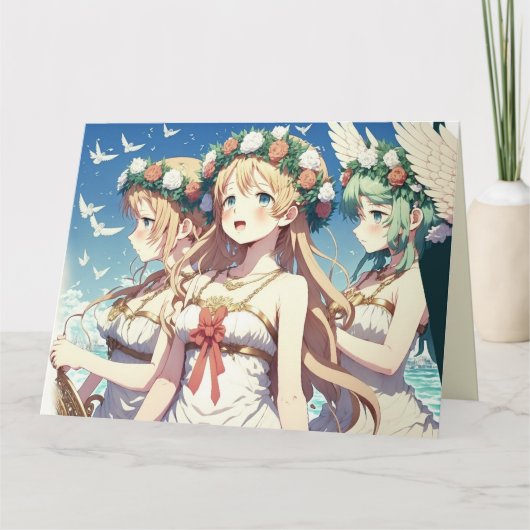 Anime Chor Karte (Vorderseite)