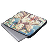 Anime Chor Laptopschutzhülle (Vorne Knopf)