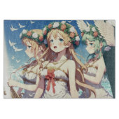 Anime Chor Schneidebrett (Vorderseite)