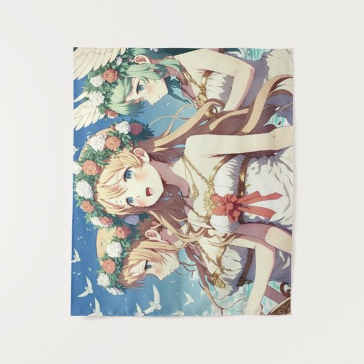 Anime Chor Wandteppich (Vorderseite)