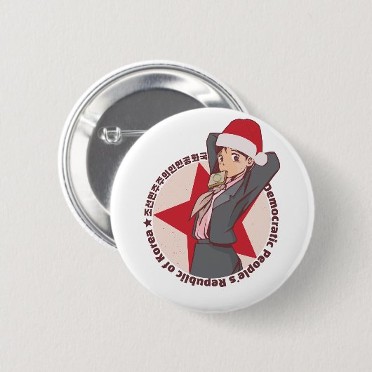 Anime Christmas Sweater - Niedliches koreanisches  Button (Vorne & Hinten)