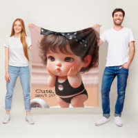 Anime Chubby Girl Foto, Niedlich Black Head Ribbon