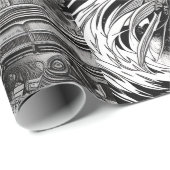 Anime Coloring Book Geschenkpapier (Rolleneckpunkt)