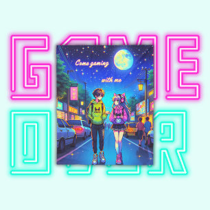 Anime Come Gaming mit mir   Fleecedecke