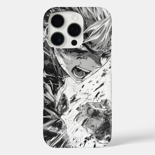 Anime Comic Case-Mate iPhone Hülle (Rückseite)