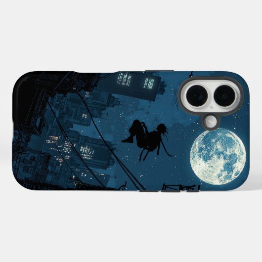 Anime Comic Case-Mate iPhone Hülle (Rückseite (Horizontal))