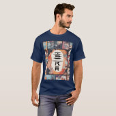 Anime-Comic-Mädchen T-Shirt (Vorne ganz)