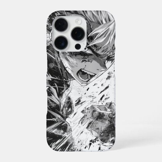 Anime-Comics iPhone Hülle (Rückseite)