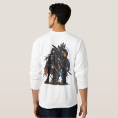 Anime cool sweatshirt (Schwarz voll)