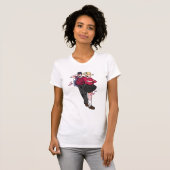 Anime Couple Flirting T-Shirt (Vorne ganz)