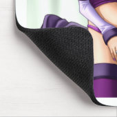 Anime Cover up Girl Mousepad (Ecke)