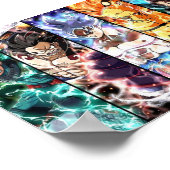 Anime Crossover Poster (Ecke)