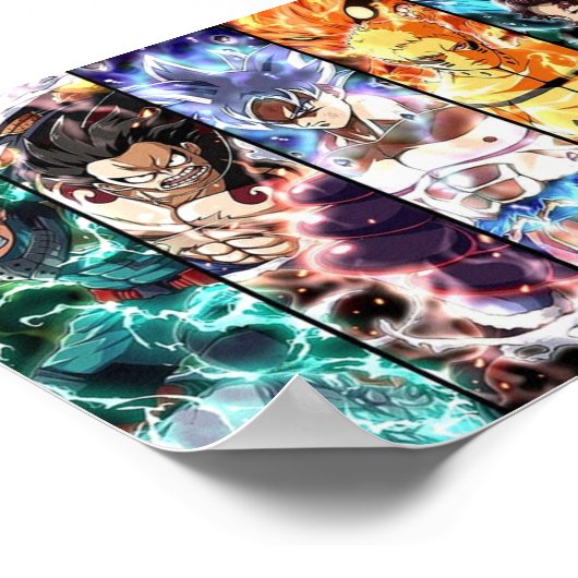 Anime Crossover Poster (Ecke)