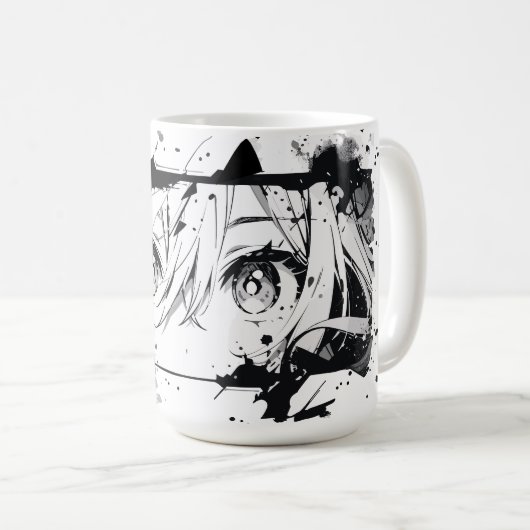 Anime Cup Manga Kaffeetasse (VorderseiteRechts)