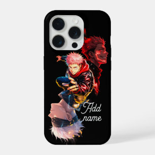 Anime Custom Name Handyhülle – Personalisiert Juju iPhone 15 Pro Hülle