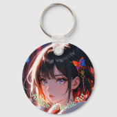 anime cute girl design schlüsselanhänger (Vorderseite)