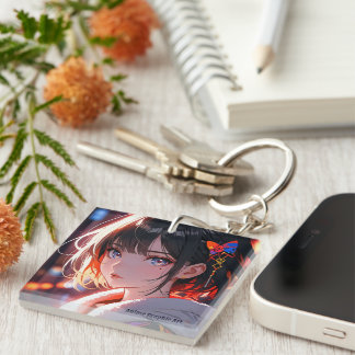 anime cute girl design schlüsselanhänger