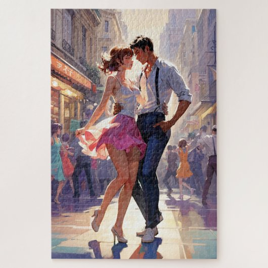Anime Dancing Jigsaw Puzzle (Vertikal)