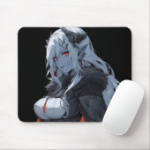 Anime Demon Girl Mousepad (Mit Mouse)