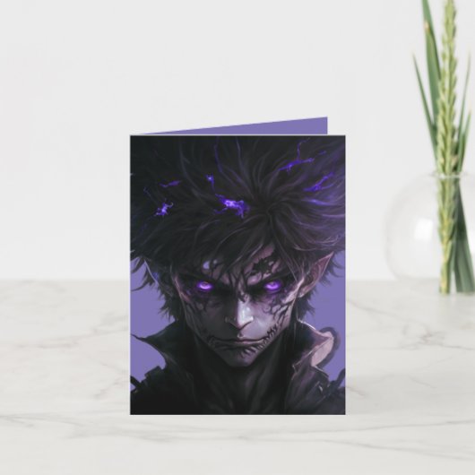 Anime Demon Karte (Vorderseite)