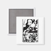 Anime Demon Slayer-Zeichen Dynamische Szene _1 Magnet (Vorderseite/Rückseite)