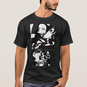 Anime Demon Slayer-Zeichen Dynamische Szene _1 T-Shirt