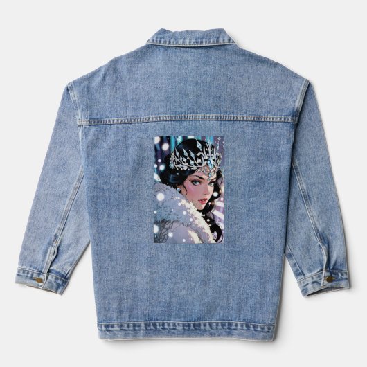 Anime Denim Jacket Jeansjacke (Rückseite)