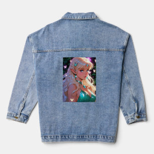 Anime Denim Jacket Jeansjacke