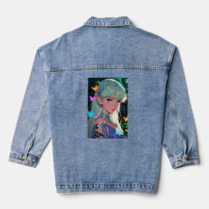Anime Denim Jacket Jeansjacke