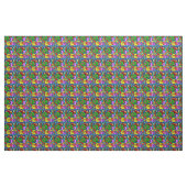 Anime design Doodles Smiles-Flächen Stoff (Yard (91,4 cm))