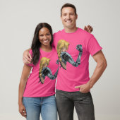 Anime Design Metal T-Shirt (Unisex)