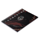 Anime-Design-Notebook Notizblock (Linke Seite)