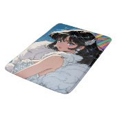 Anime-Diva Badematte (Schrägansicht)