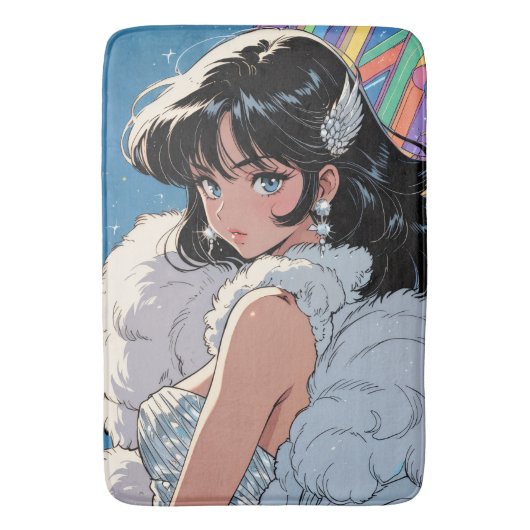 Anime-Diva Badematte (Vorderseite Vertikal)