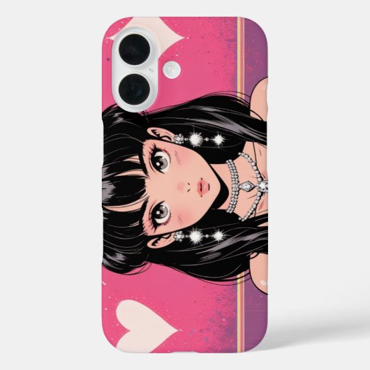 Anime diva iPhone / iPad Gehäuse Case-Mate iPhone Hülle (Rückseite)
