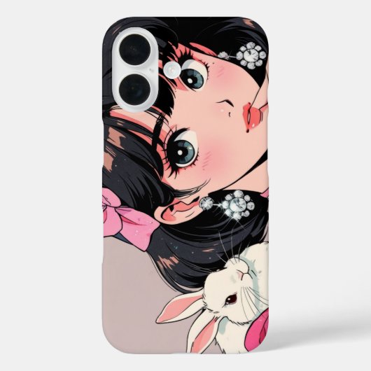Anime diva iPhone / iPad Gehäuse Case-Mate iPhone Hülle (Rückseite)