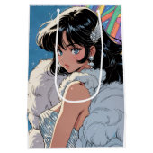 Anime-Diva Mittlere Geschenktüte (Rückseite)