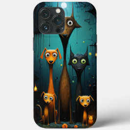 Anime Dog Family Art Niedlicher Cartoon Welpe Case-Mate iPhone Hülle