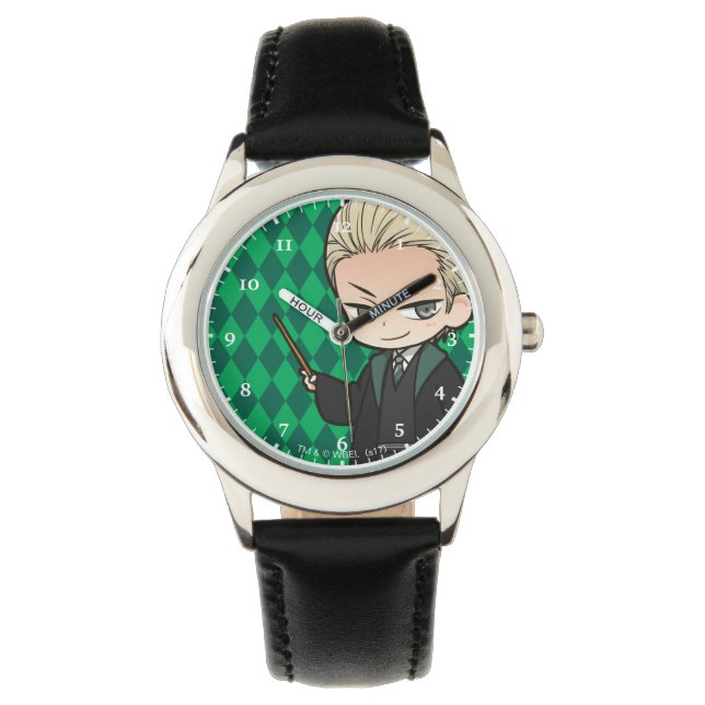 Anime Draco Malfoy Armbanduhr (Vorderseite)