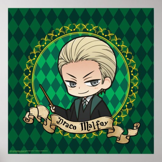 Anime Draco Malfoy Poster (Vorne)
