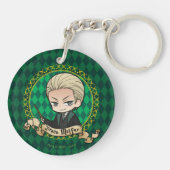 Anime Draco Malfoy Schlüsselanhänger (Rückseite)