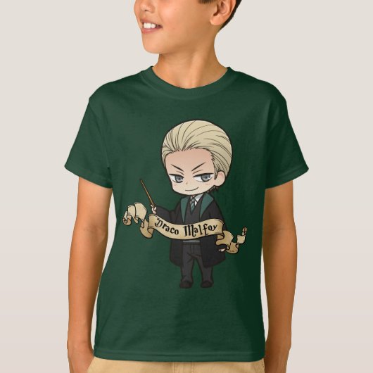 Anime Draco Malfoy T-Shirt (Vorderseite)