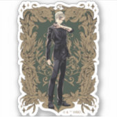 Anime Draco Malfoy Verziert Frame Aufkleber (Vorderseite)